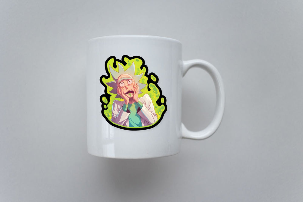 Rick and Morty Rick Sanchez Toxic Sticker