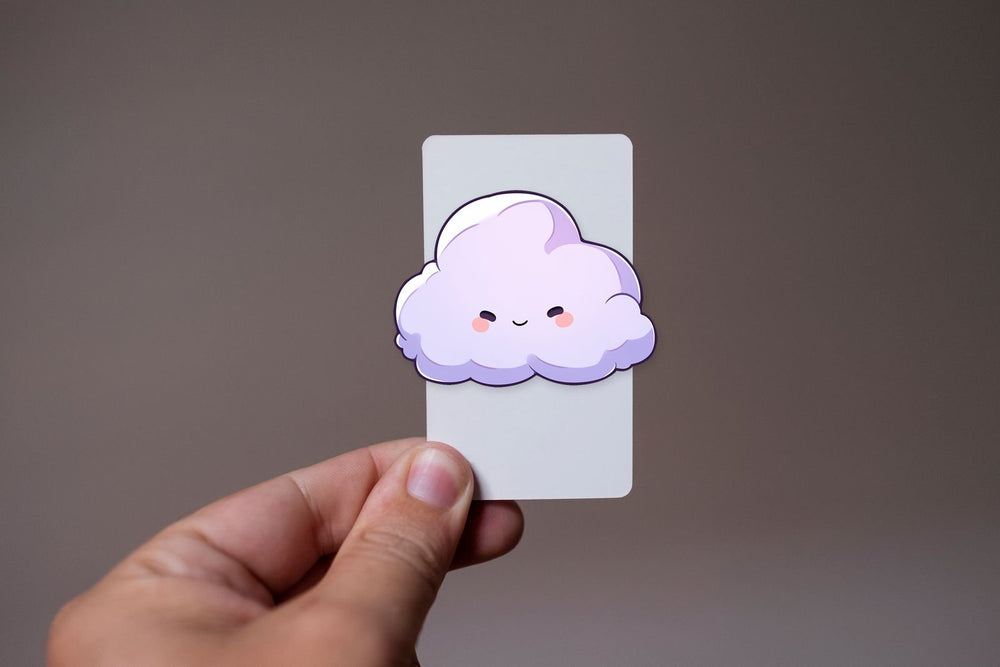 Cute Cloud Smiling Sticker