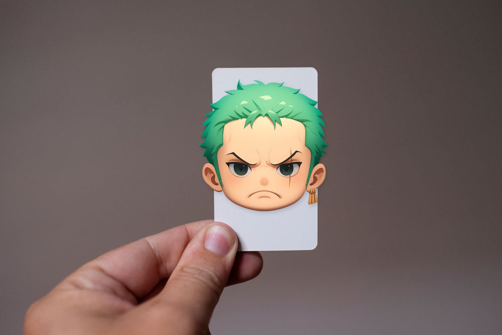 Zoro Head Ios Emoji Style Sticker