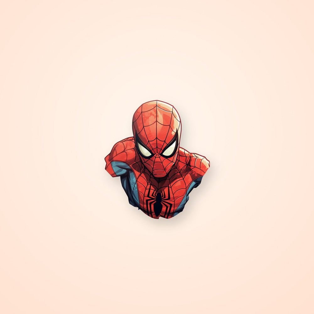 Marvel Aesthetic Spider-Man Bust Sticker