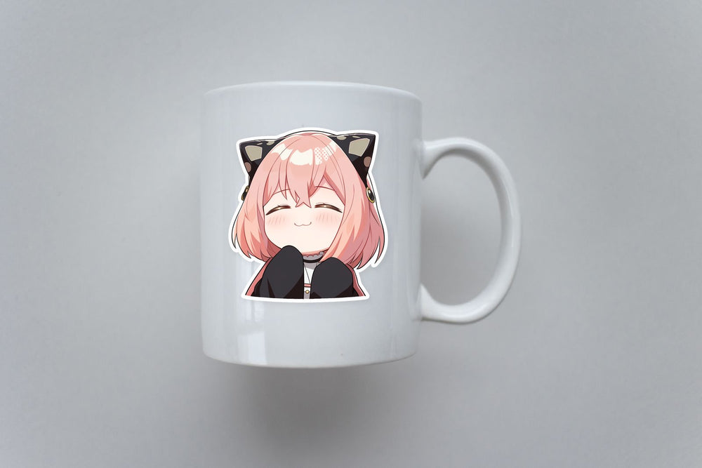 Cute Happy Anya Forger Sticker