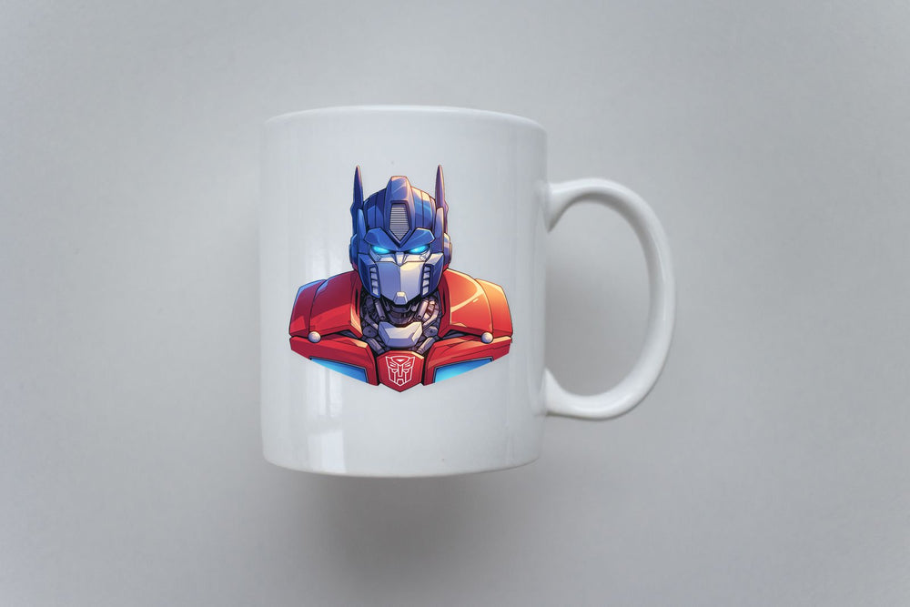 Aesthetic Optimus Prime Transformer Sticker