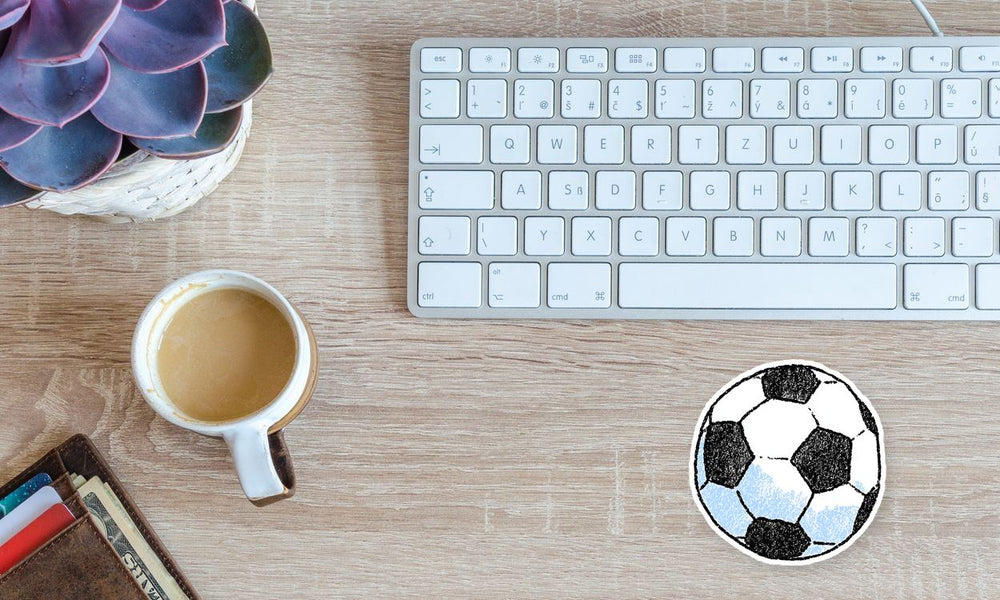 Soccer Ball Sports Items Sticker