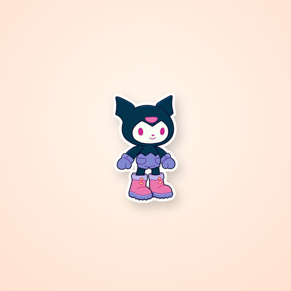 Kuromi Winter Boots Sticker