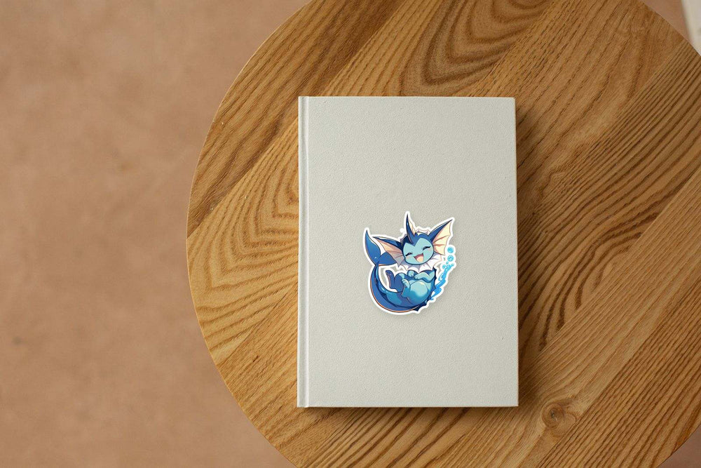 Vaporeon Kawaii Water Pokemon Sticker