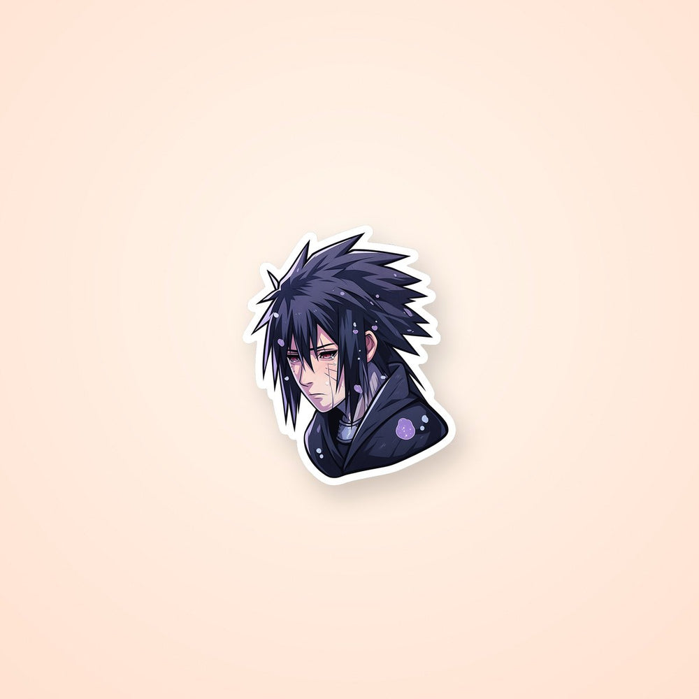 Naruto Sad Sasuke Crying Sticker
