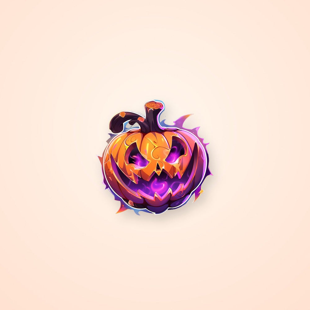 Halloween Mystic Pumpkin Sticker