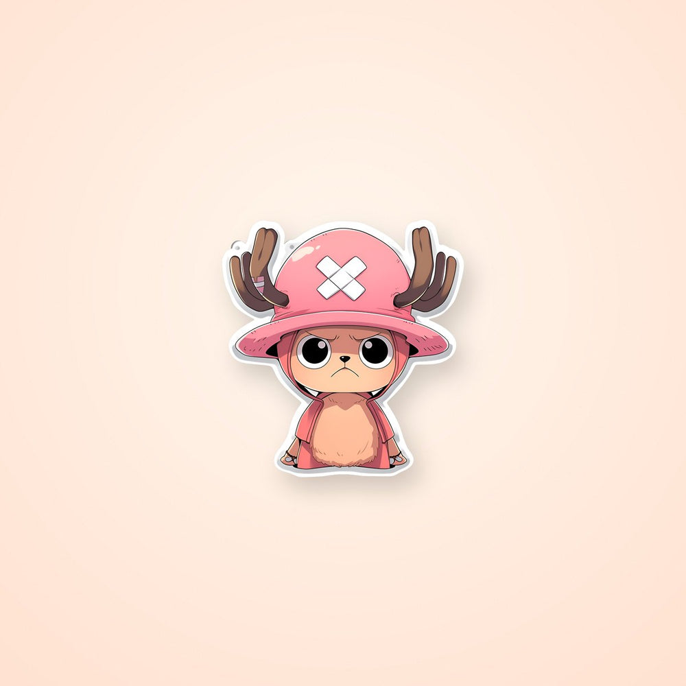 One Piece Angry Tony Tony Chopper Sticker