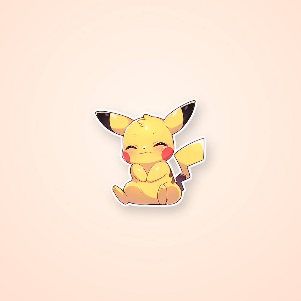 Cute Pokemon Pikachu Sticker