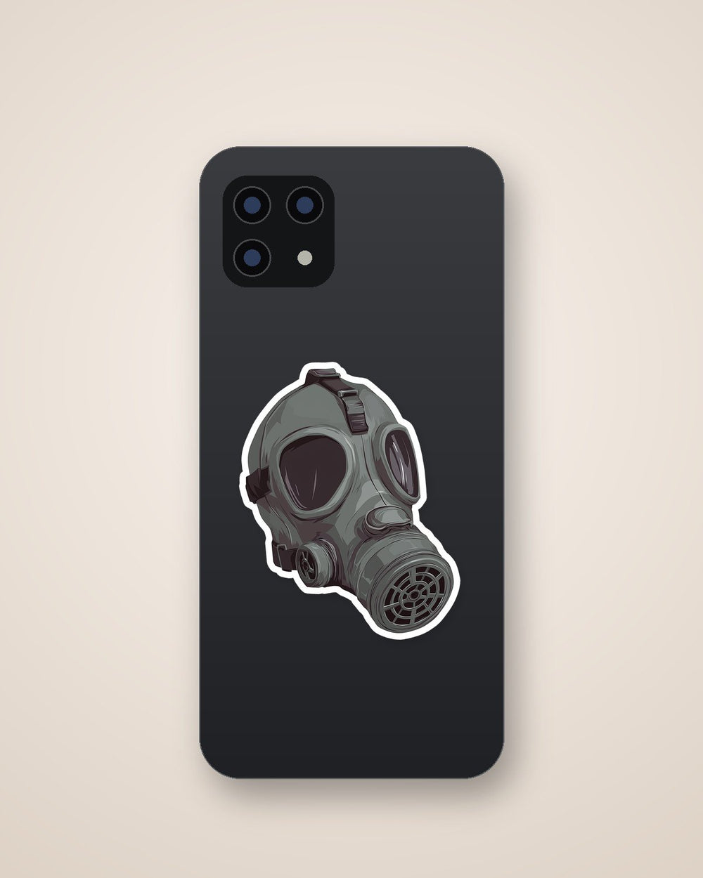 Tactical Gas Mask Sticker