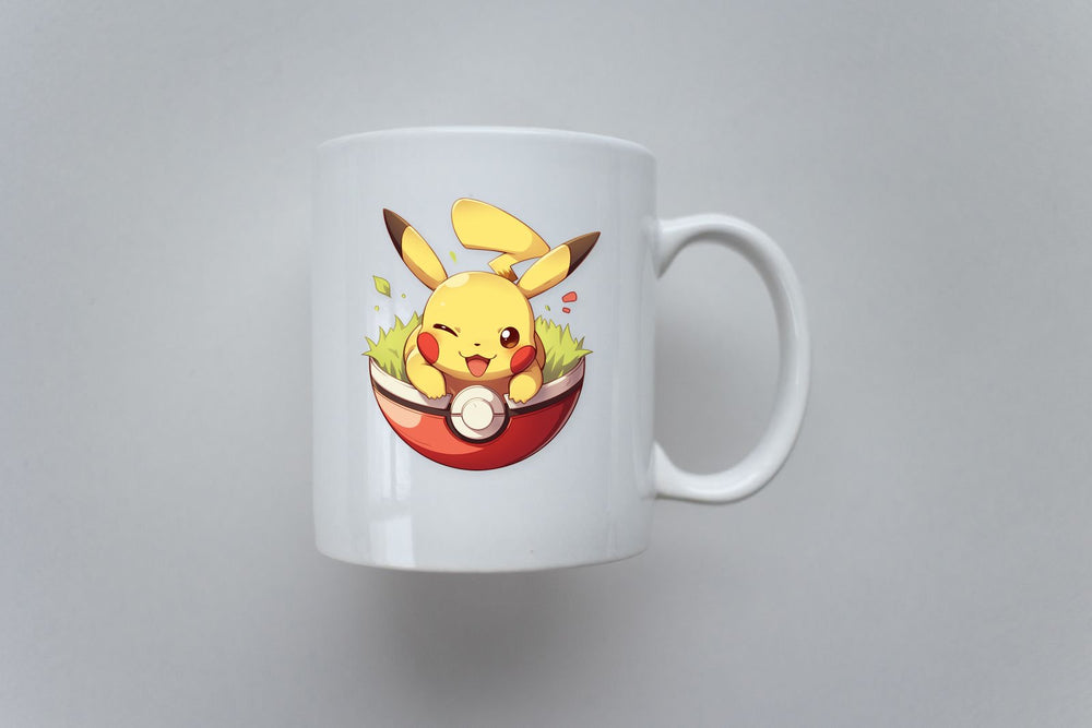 Pikachu Inside Pokeball Sticker