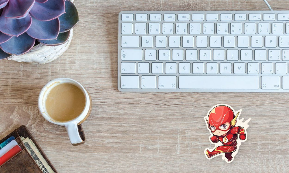 DC Kid Flash Comics Sticker