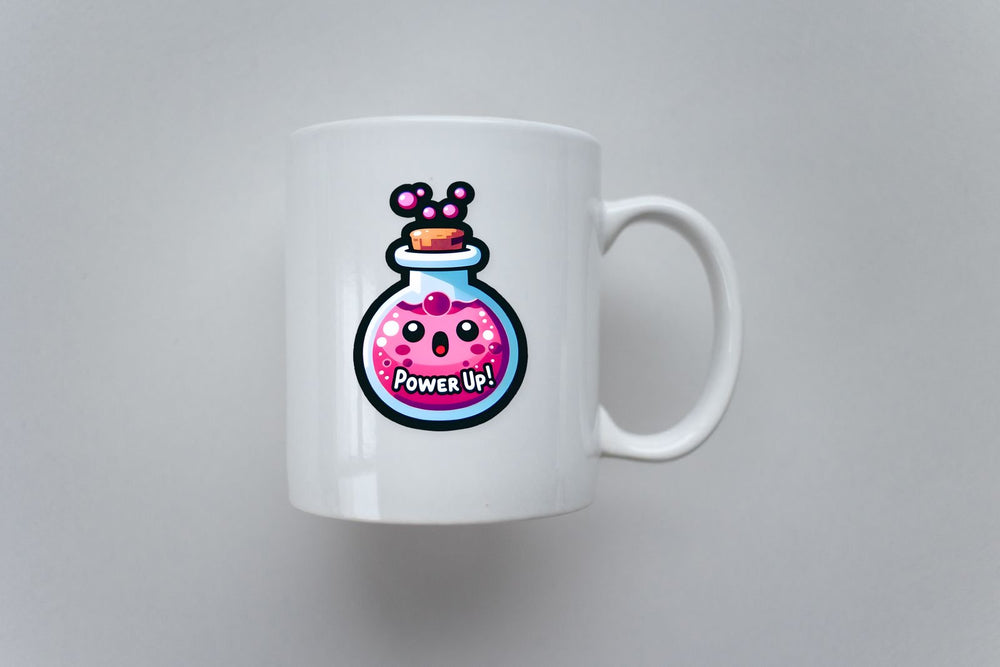 Power Up Potion Cute Gaming Sticker