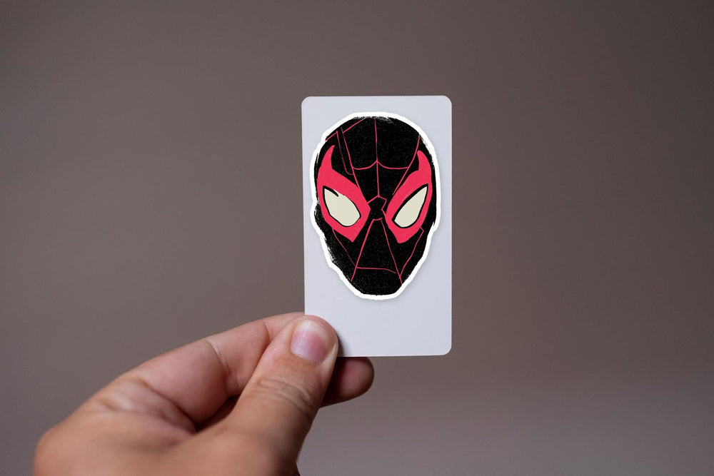 Miles Morales Mask Sticker