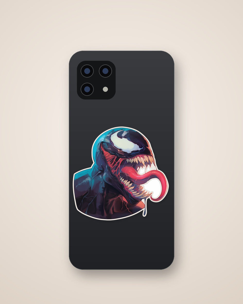 Venom Scary Tongue Sticker