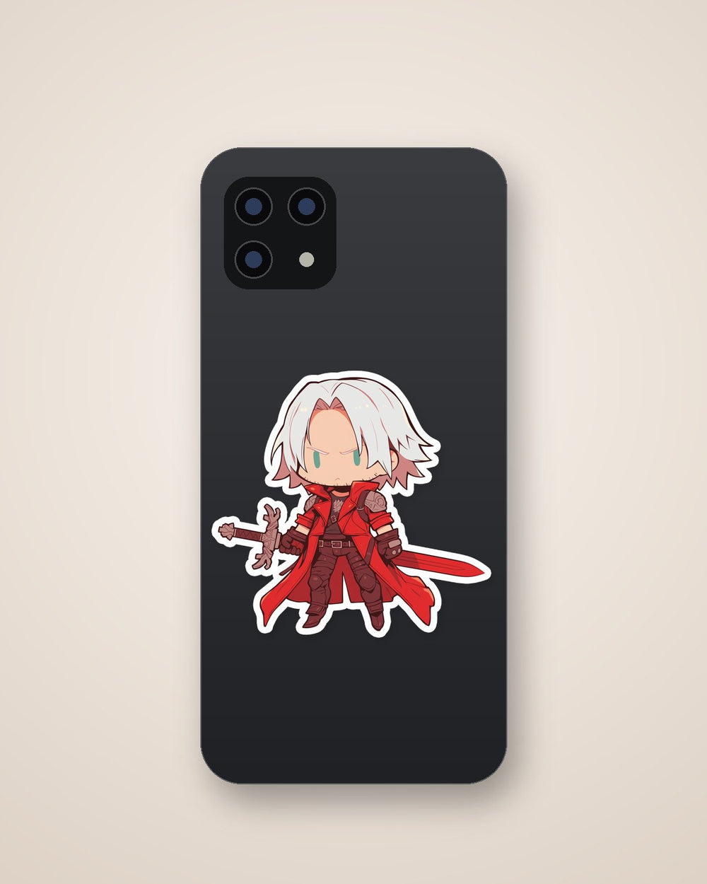 Chibi Dante Devil My Cry Sticker