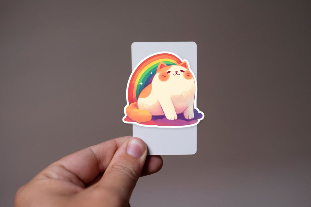 Rainbow Cat Dreamy Sticker
