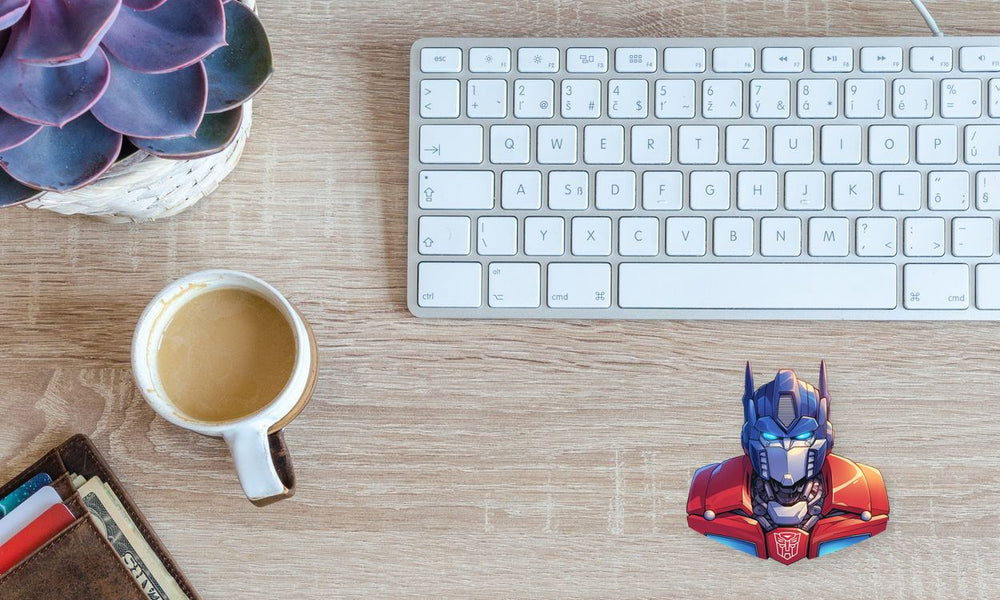 Aesthetic Optimus Prime Transformer Sticker