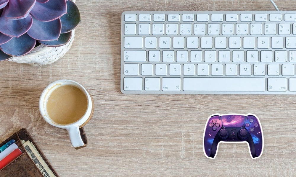Galaxy Ps5 Controller Sticker