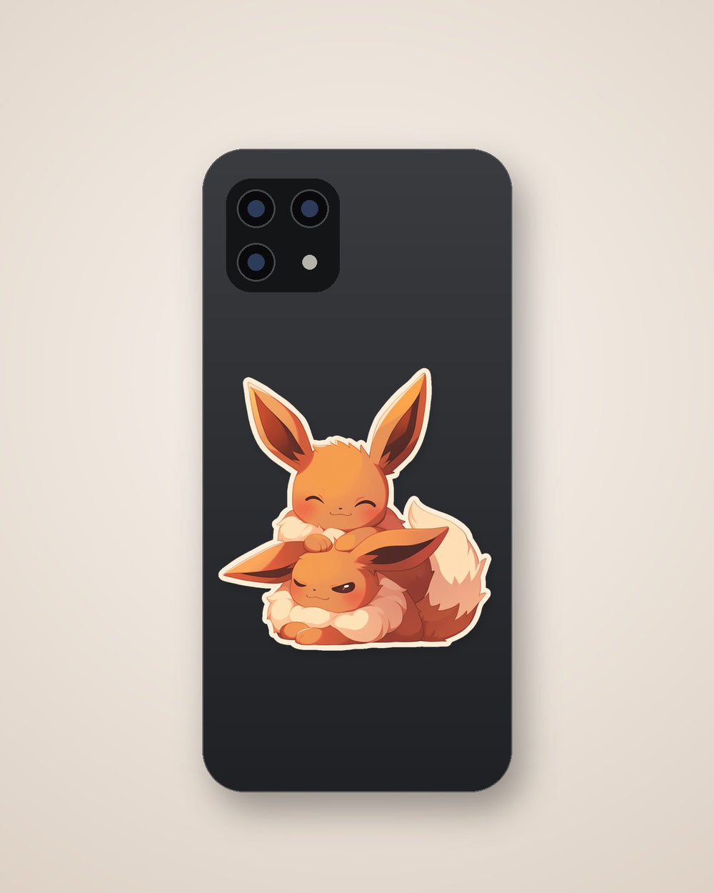Pokemon Eevee Hugging Sticker