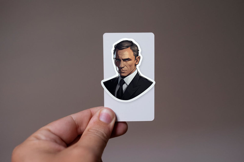 James Bond Daniel Craig Sticker