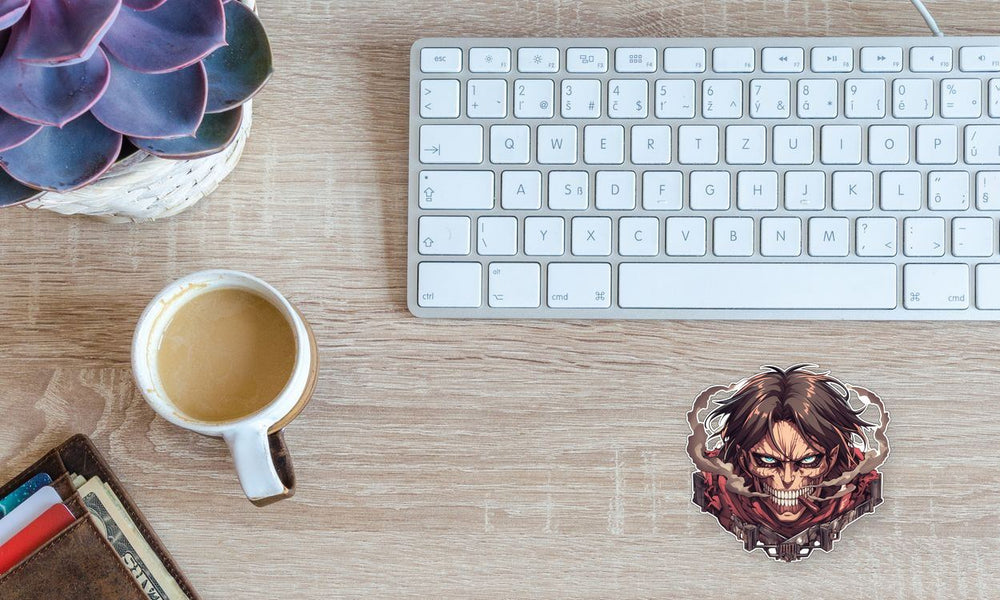 Eren Founding Titan Form Sticker