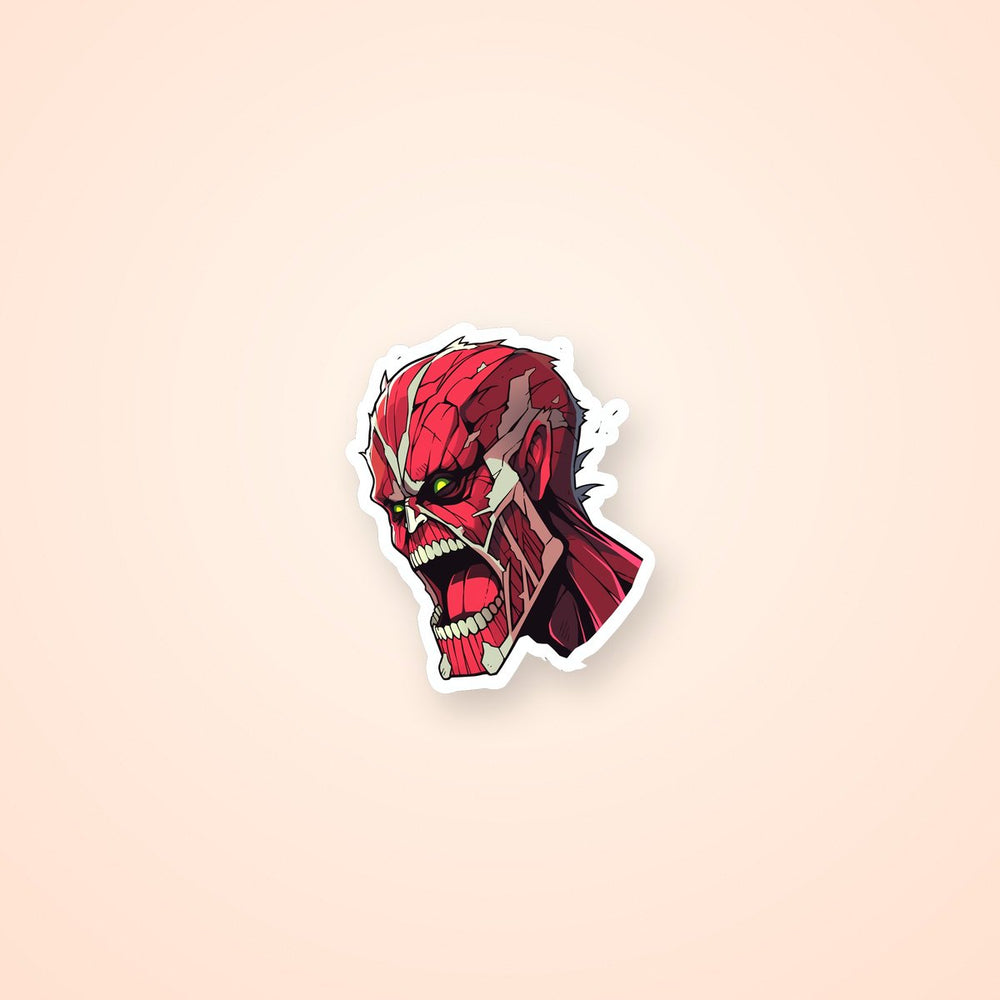 The Beast Titan Aot Sticker