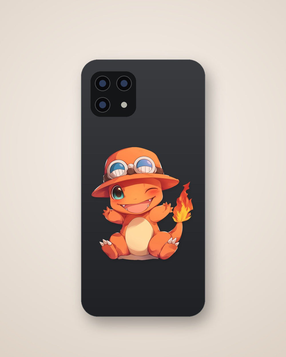 PokéMon Charmander Wink Hat Sticker