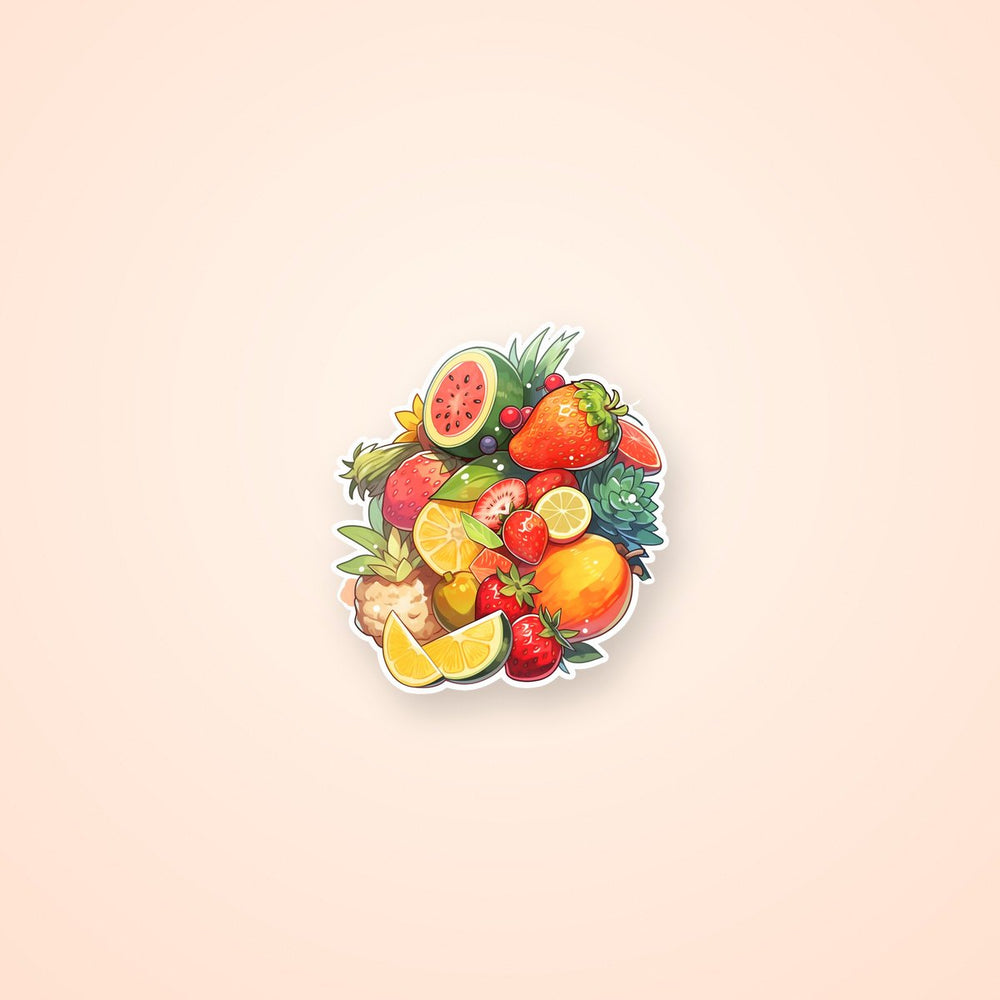 Assorted Fruits & Berries Sticker