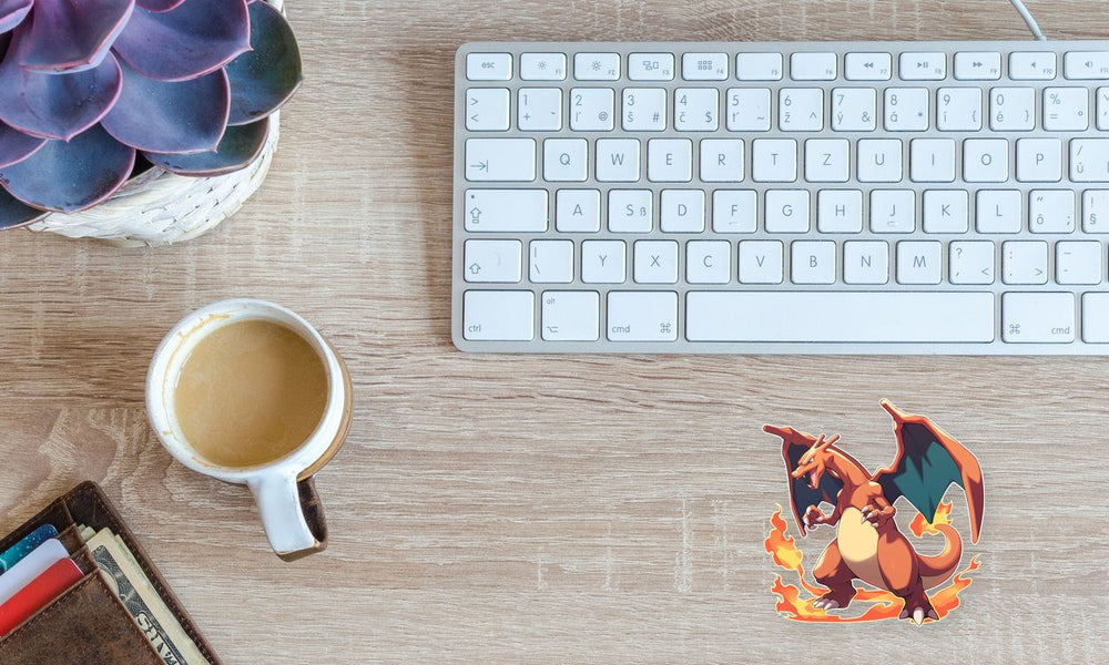 Charizard Flaming PokéMon Sticker