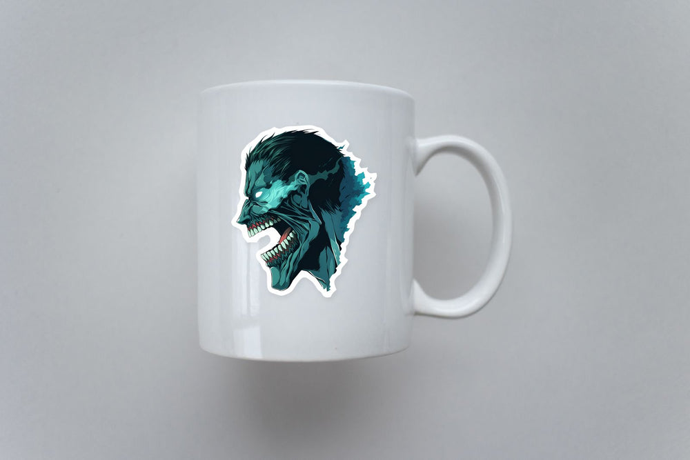 Aot Blue Titan Sticker