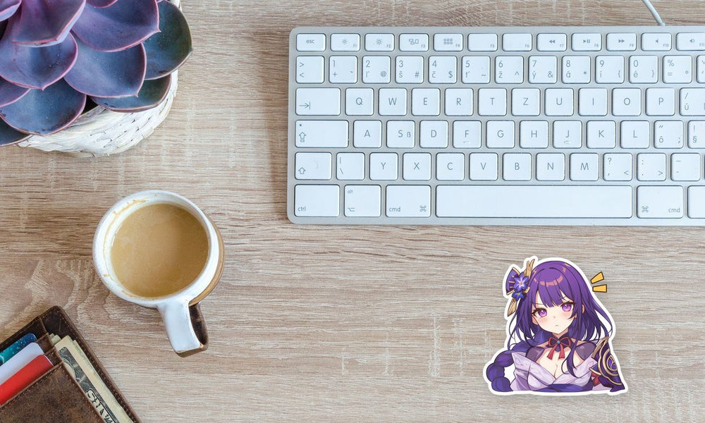 The Raiden Shogun Genshin Impact Sticker