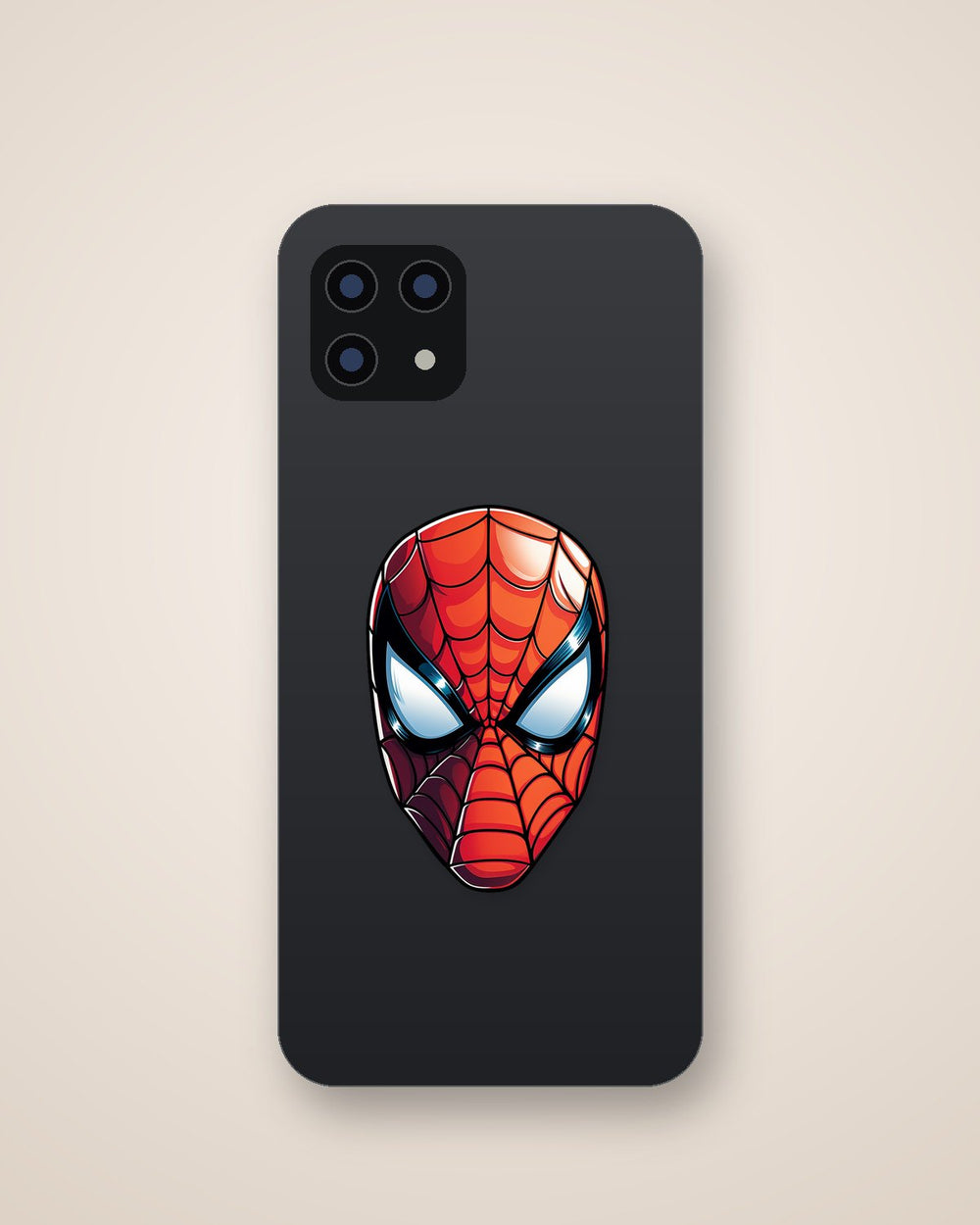 Spider- Man Mask Sticker