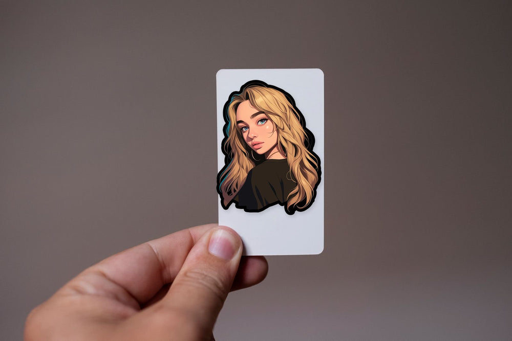 Sabrina Carpenter Chic Style Sticker