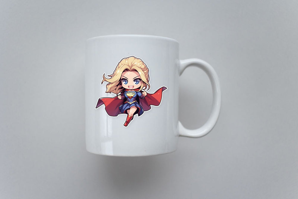 Chibi Supergirl DC Comics Sticker