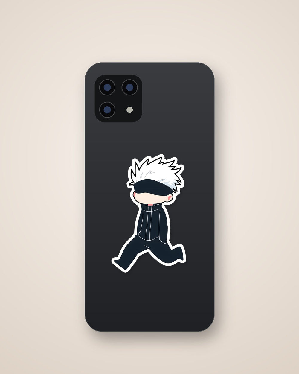 Chibi Satoru Gojo Running Sticker