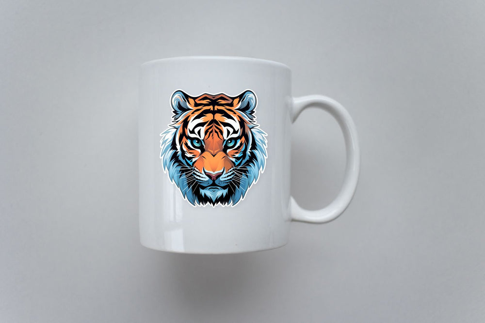 Aesthetic Tiger Head Sticker