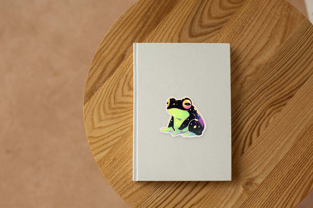 Trippy Frog Sticker