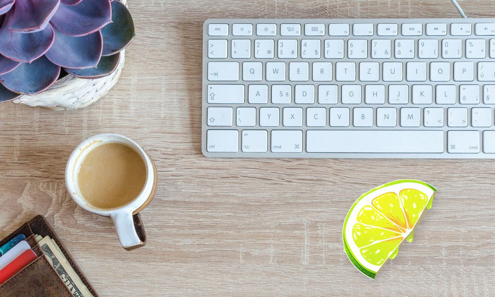 Piece of Lime Aesthetic Sticker