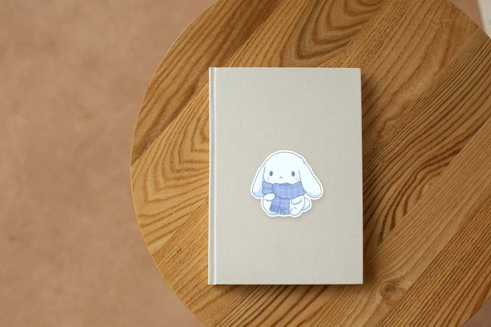 Minimal Cute Cinnamoroll Christmas Sticker