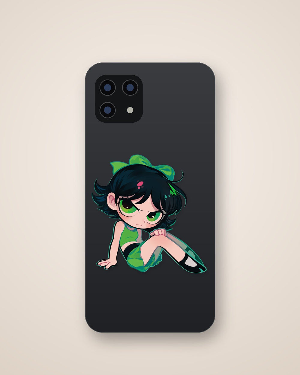 Angry Buttercup Powerpuff Girls Sticker