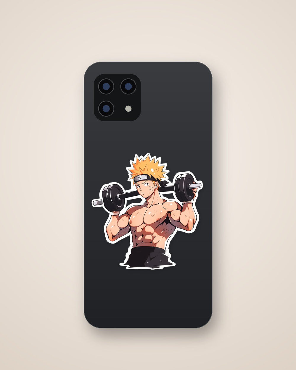 Naruto Uzumaki Make Gym Sticker