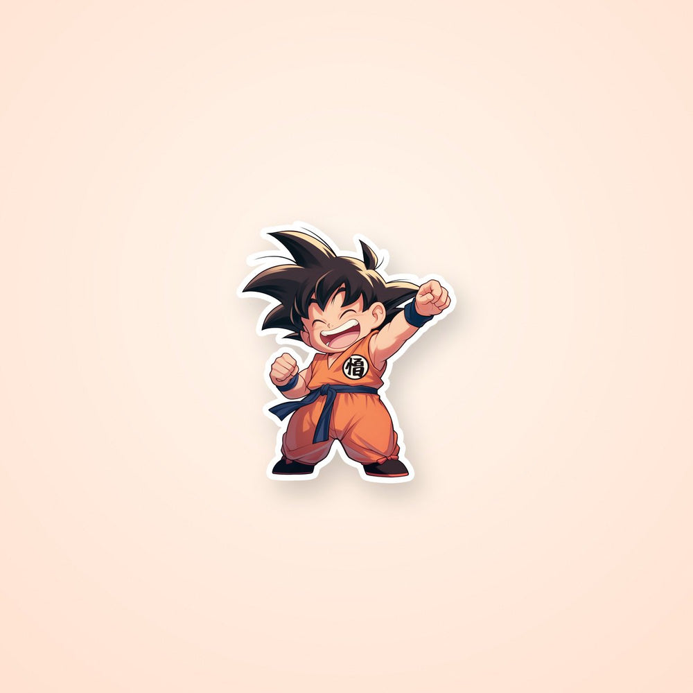 Chibi Goku Dragon Ball Sticker