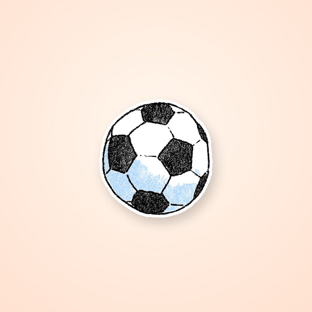 Soccer Ball Sports Items Sticker