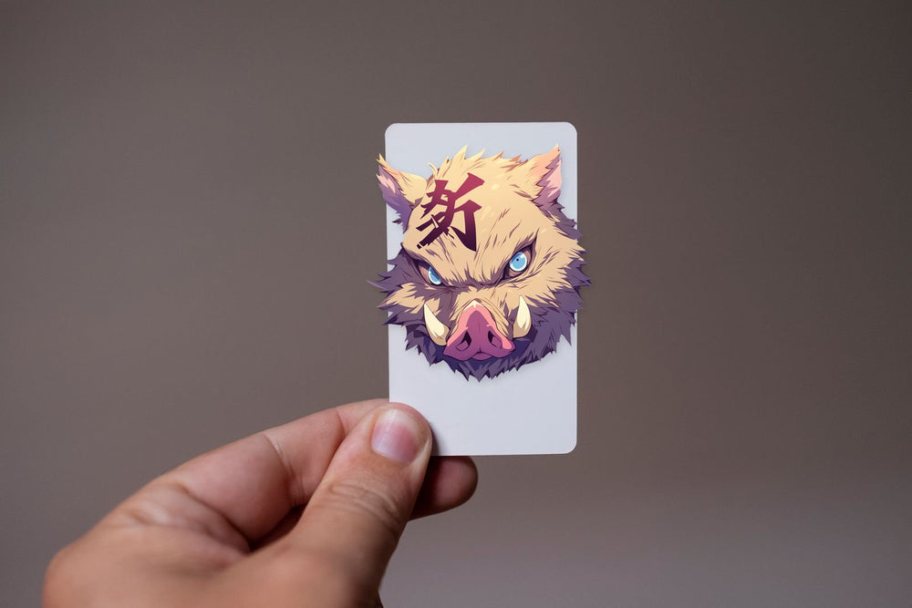 Demon Slayer Inosuke Wild Mask Sticker