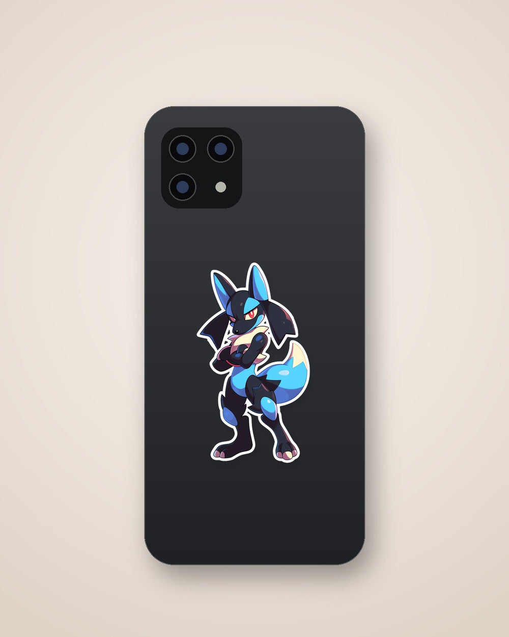 Pokemon Lucario Aesthetic Sticker
