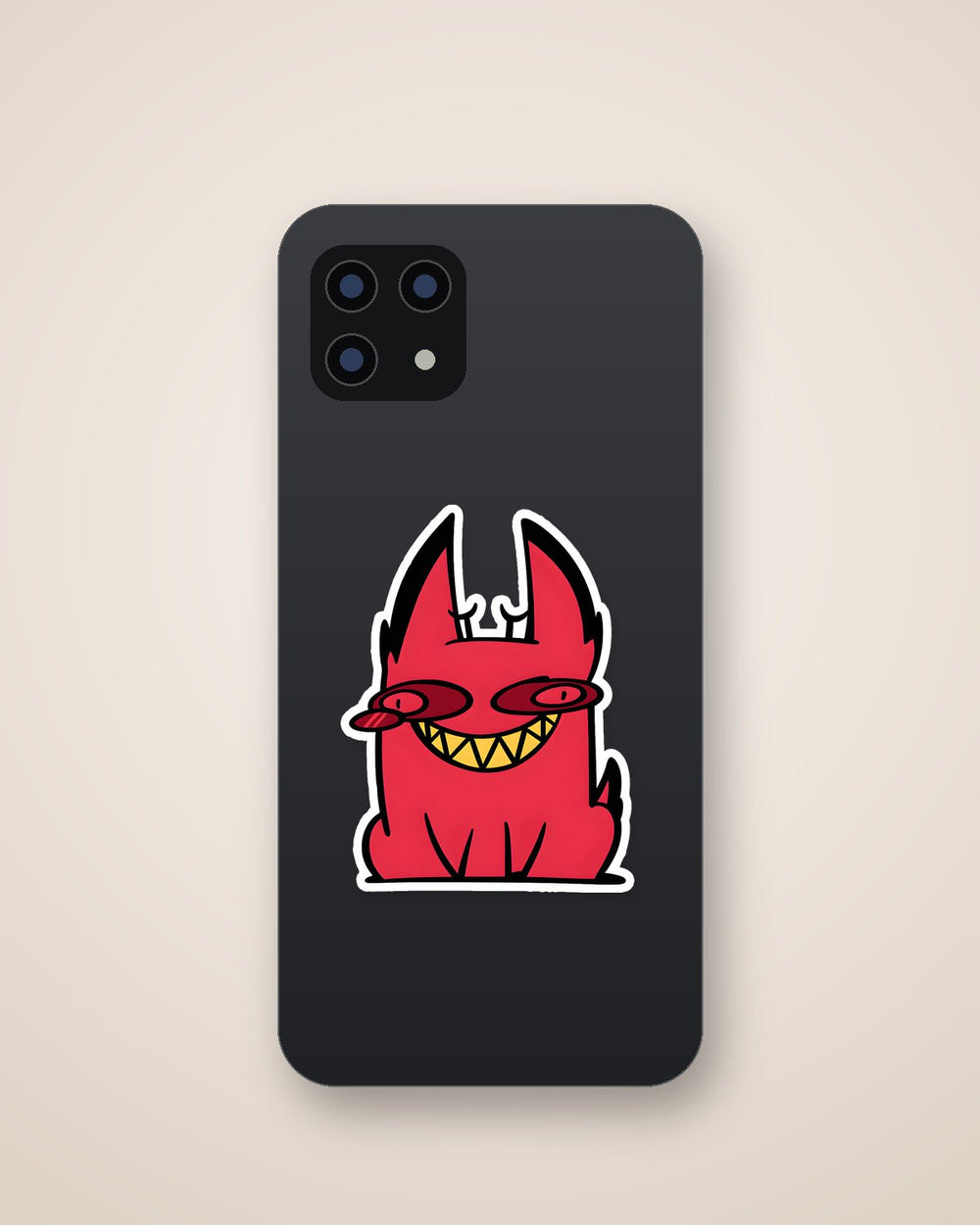 Alastor Cat Hazbin Hotel Sticker
