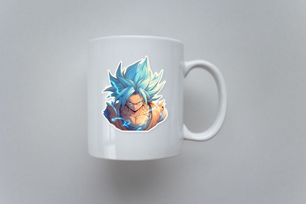 Goku Super Saiyan Blue Dragon Ball Sticker