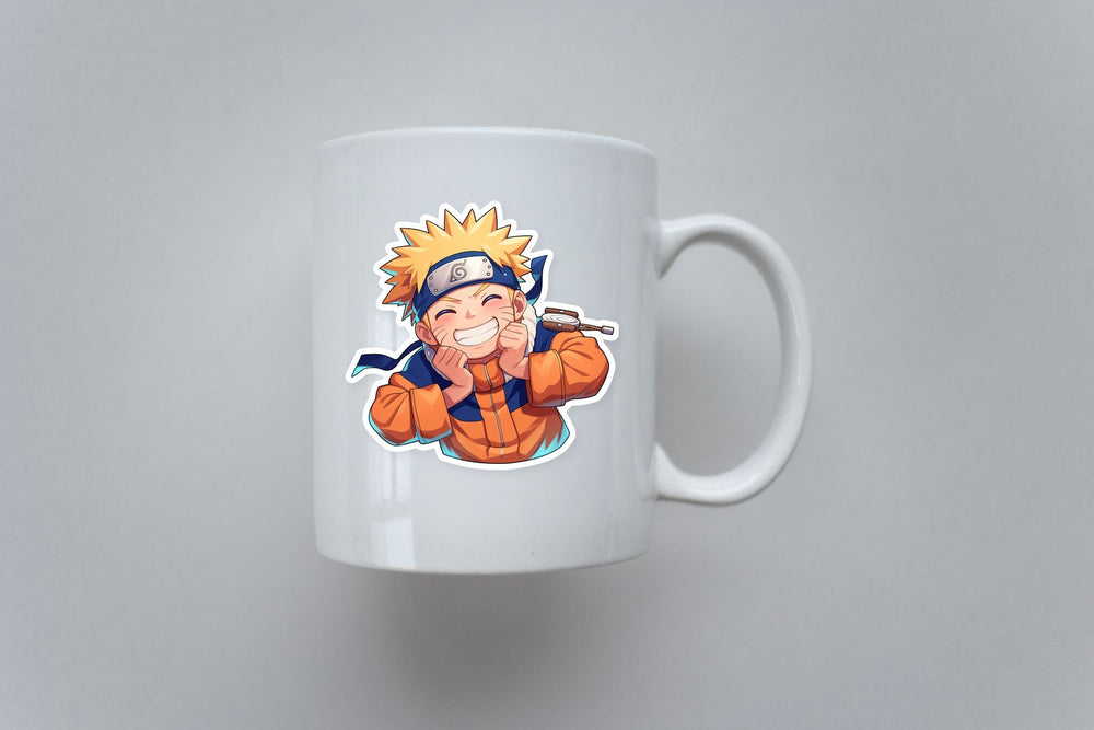 Naruto Uzumaki Smiling Anime Sticker