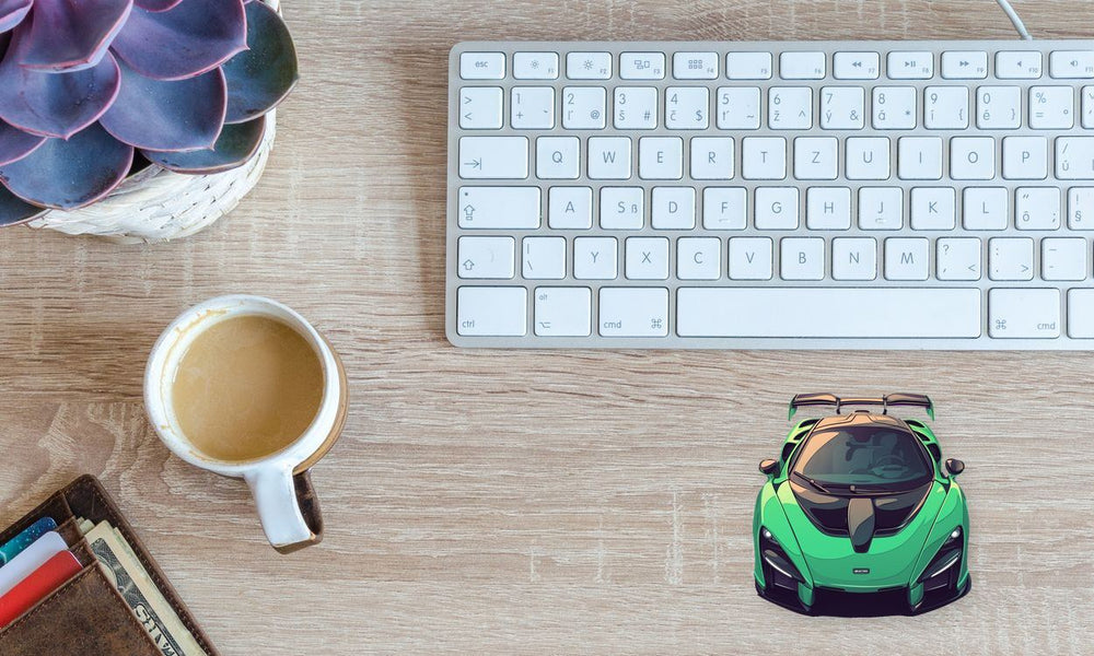 Mclaren Senna Front View Sticker